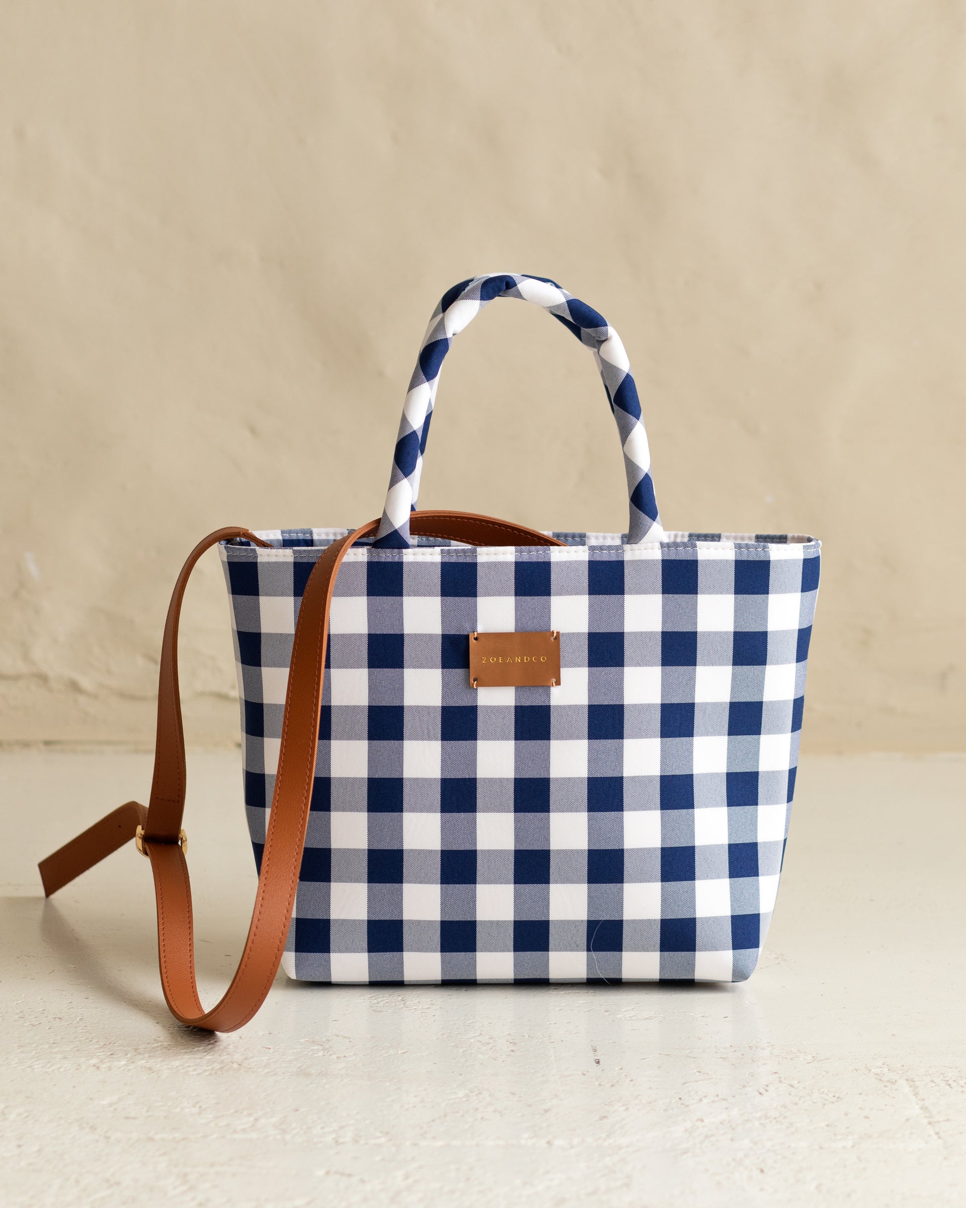PANIER Handbag Plaid - zoe & co
