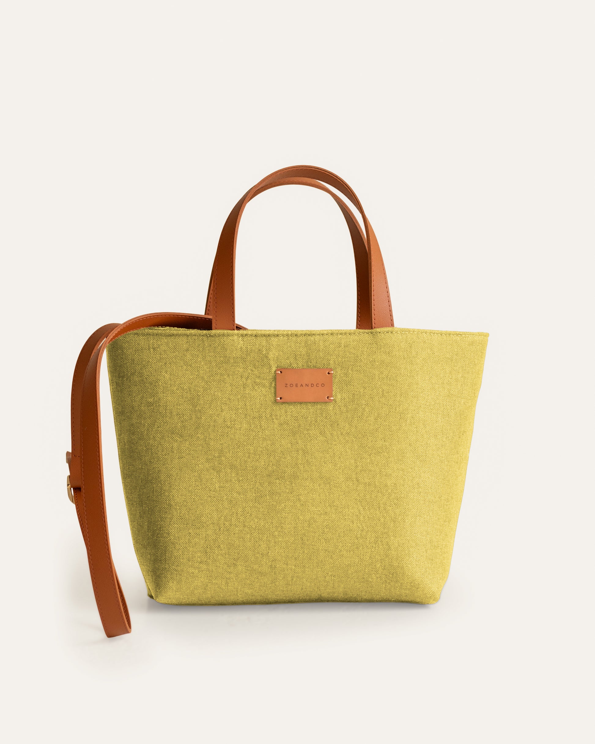 PANIER Handbag Mustard-Yellow - zoe & co