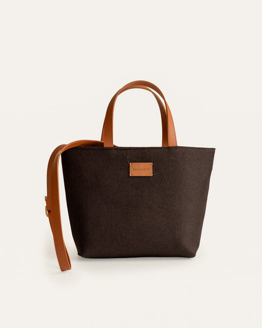 PANIER Handbag Dark Brown