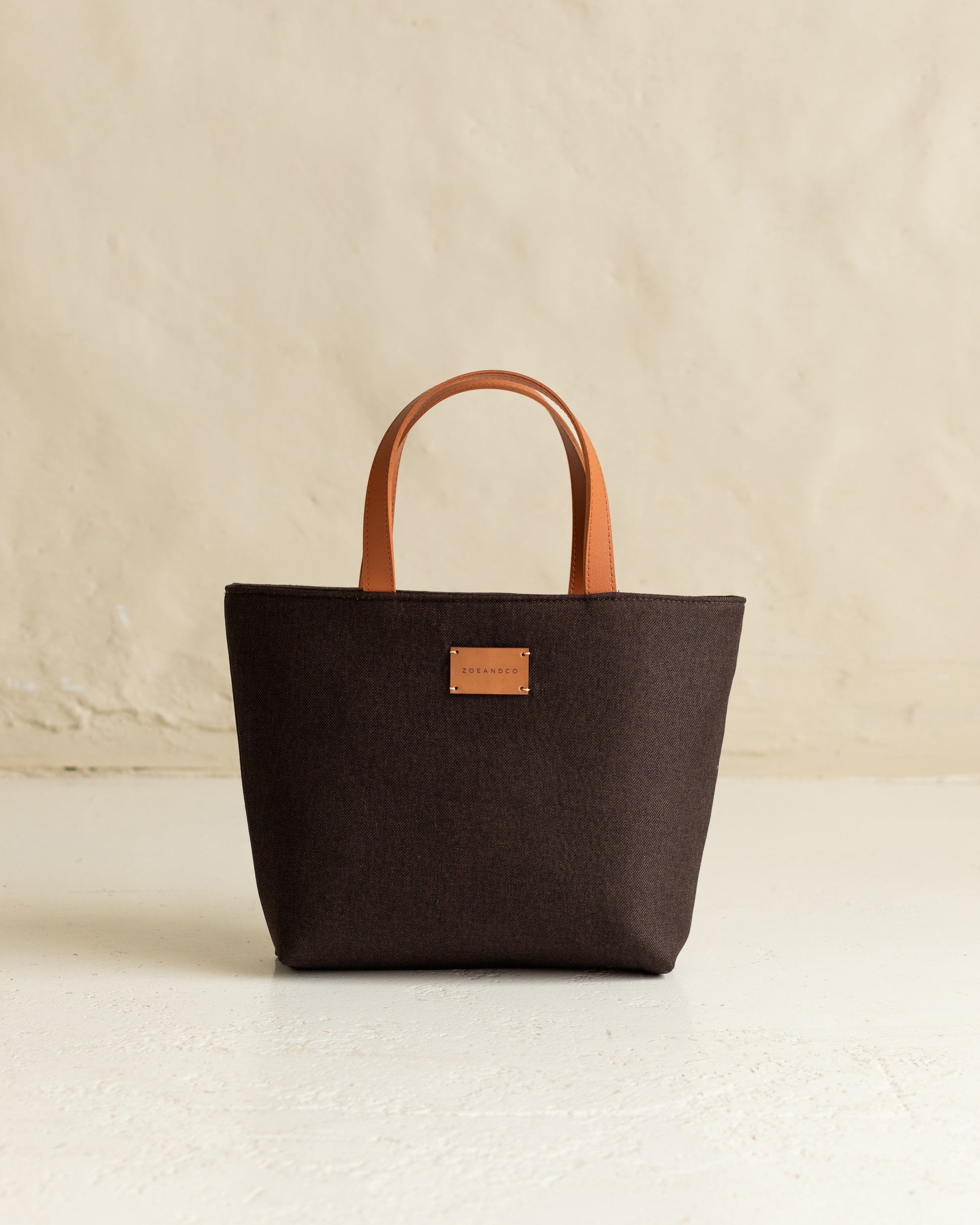 PANIER Handbag Dark Brown - zoe & co