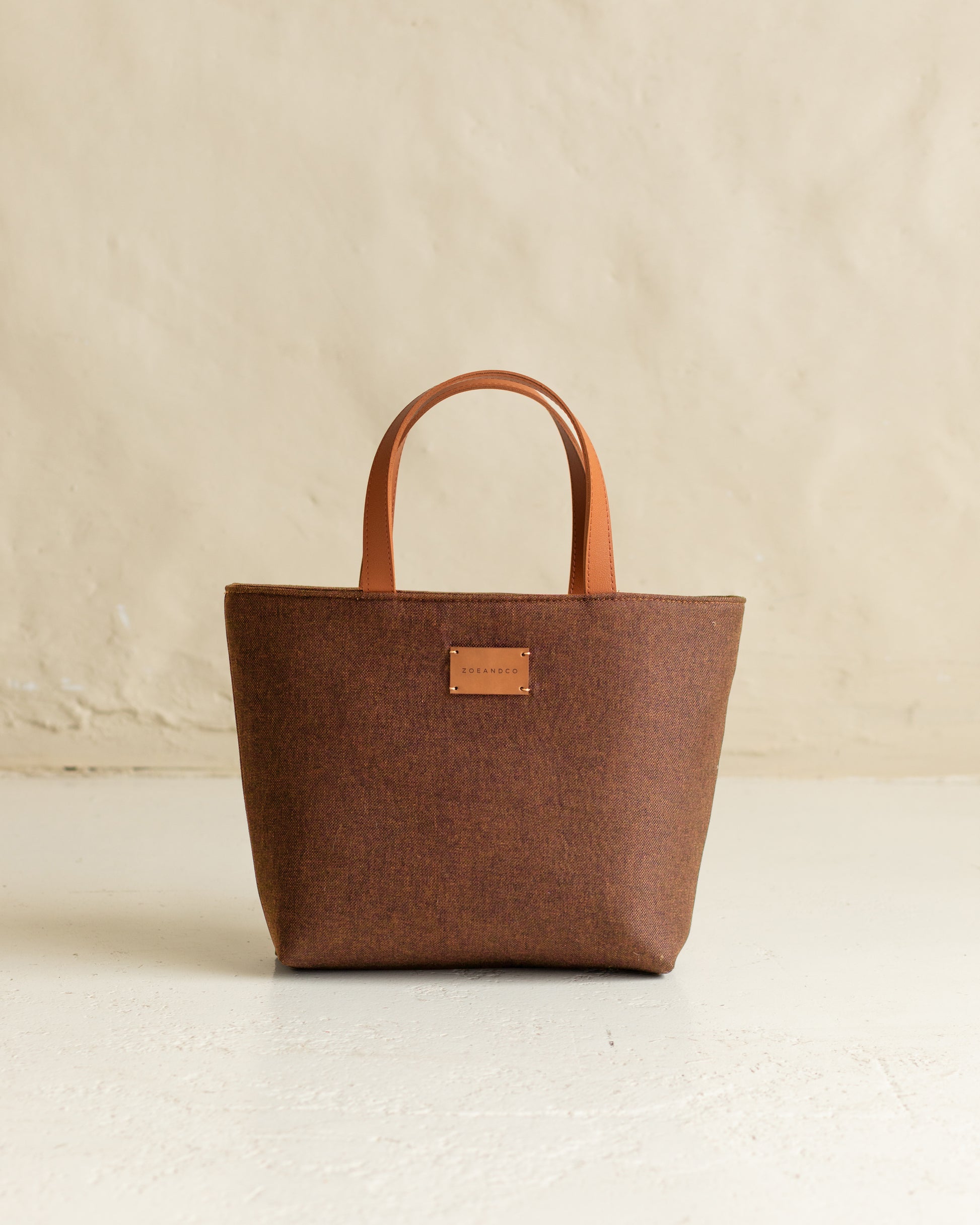 PANIER Handbag Rust Brown - zoe & co