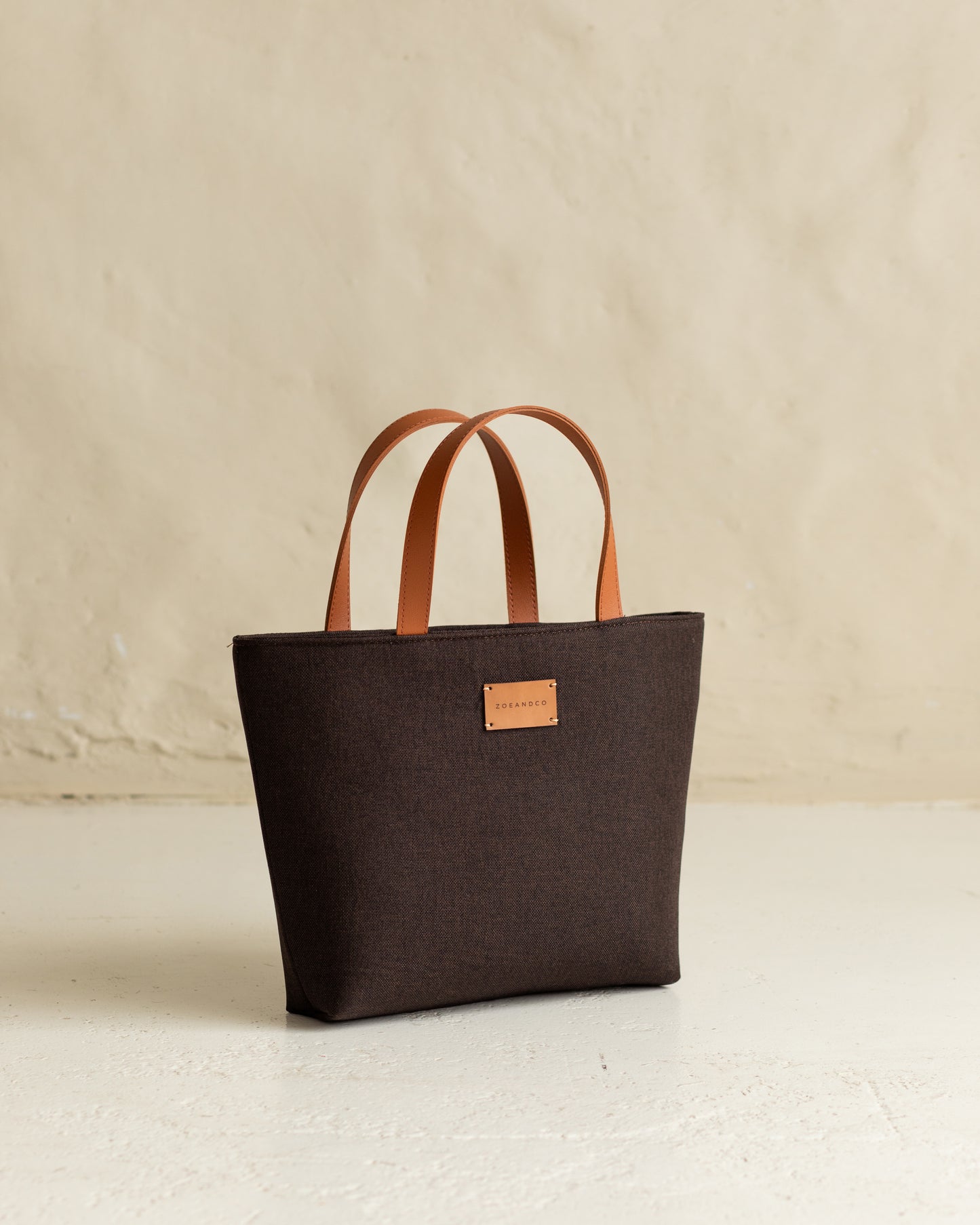 PANIER Handbag Dark Brown - zoe & co
