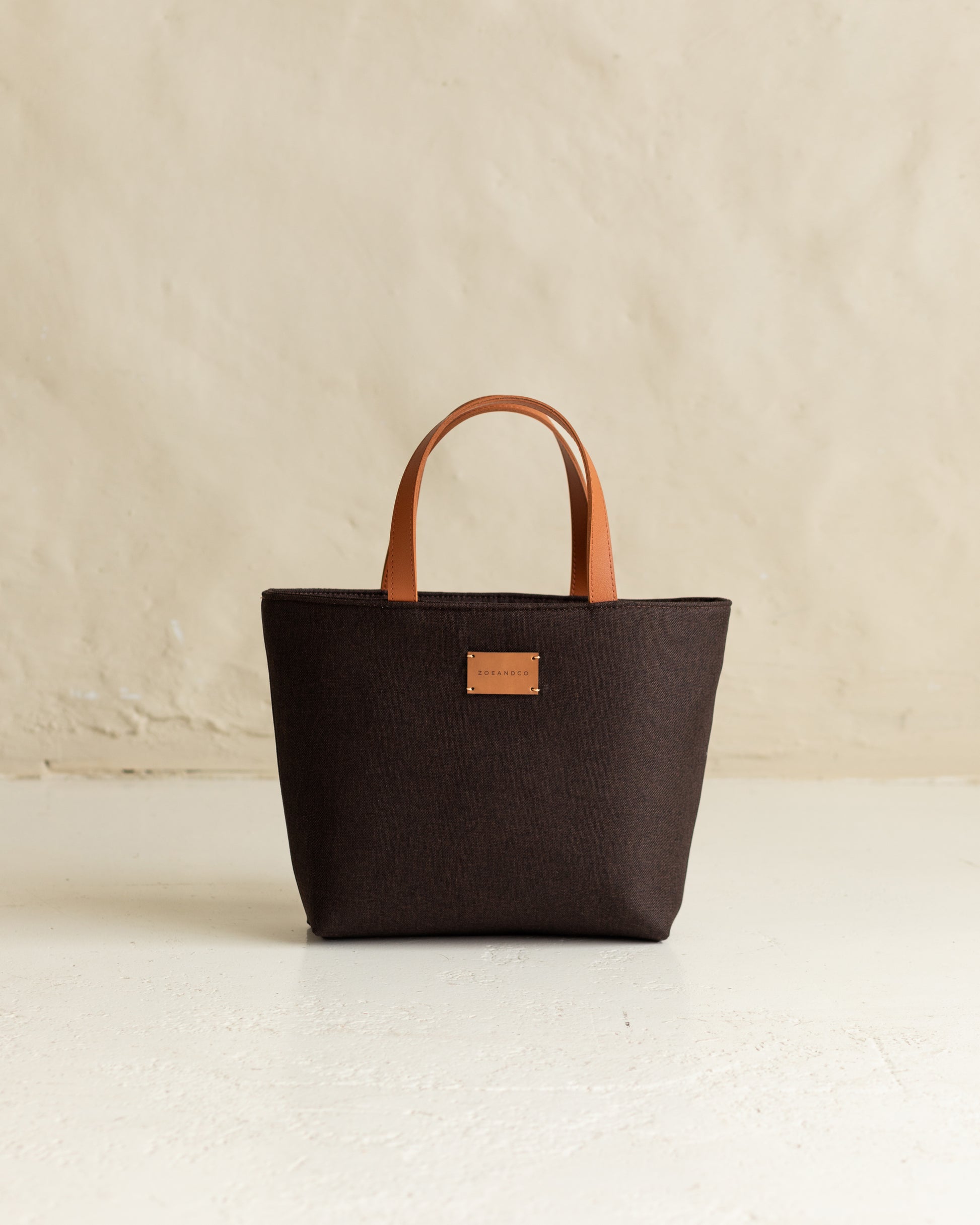 PANIER Handbag Dark Brown - zoe & co