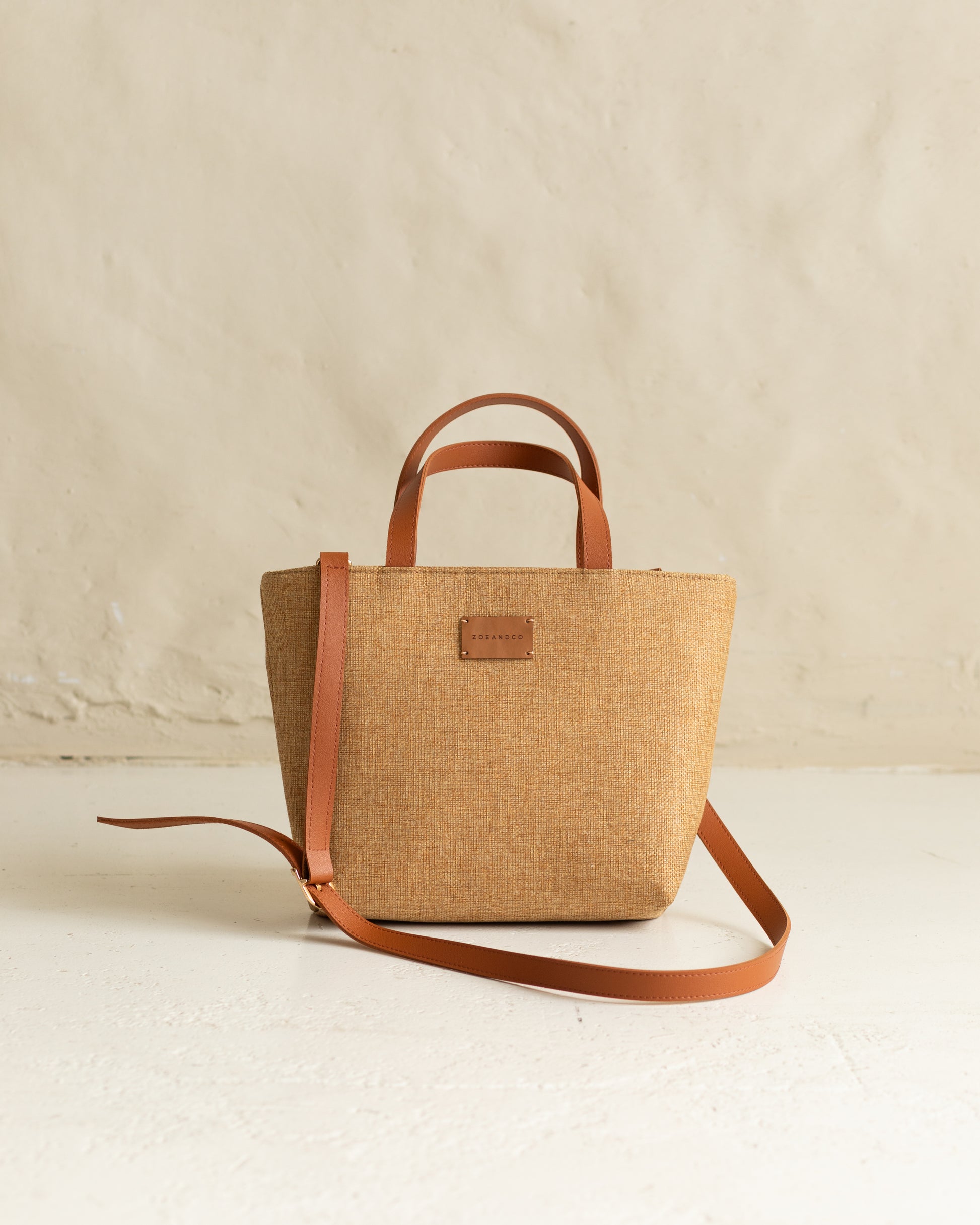 PANIER Handbag Natural - zoe & co