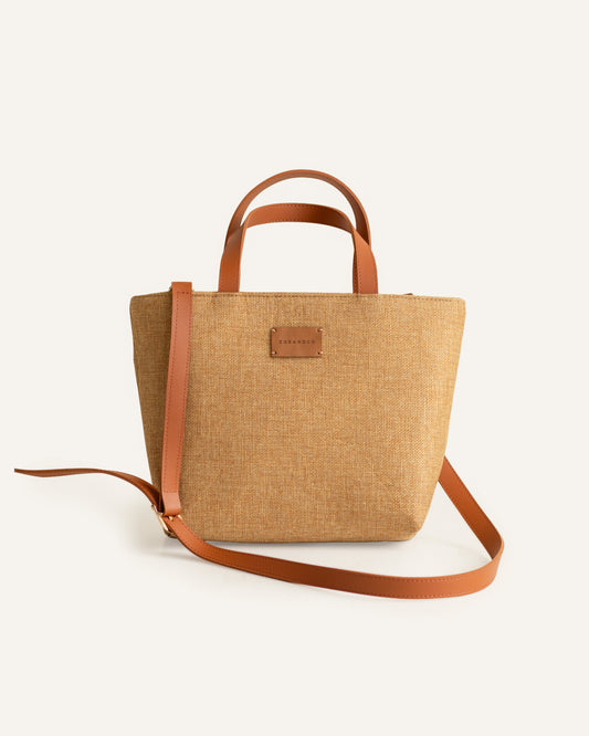 PANIER Handbag Natural