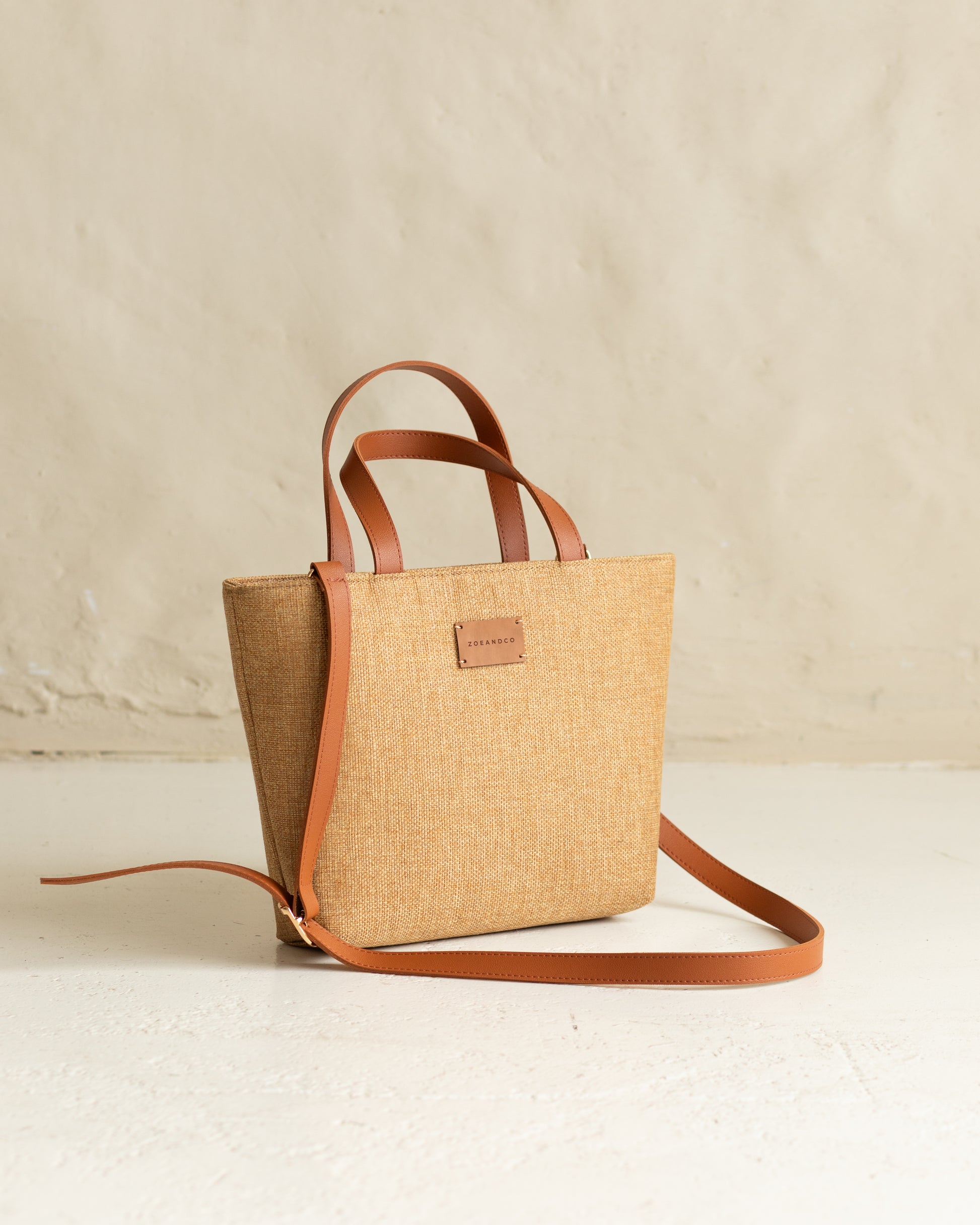 PANIER Handbag Natural - zoe & co