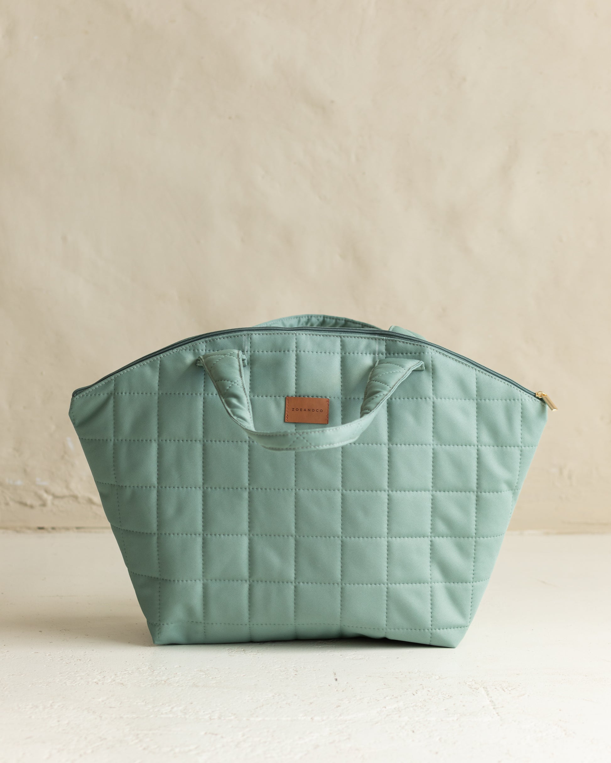 POUFFE Summer Tote Sage Green - zoe & co