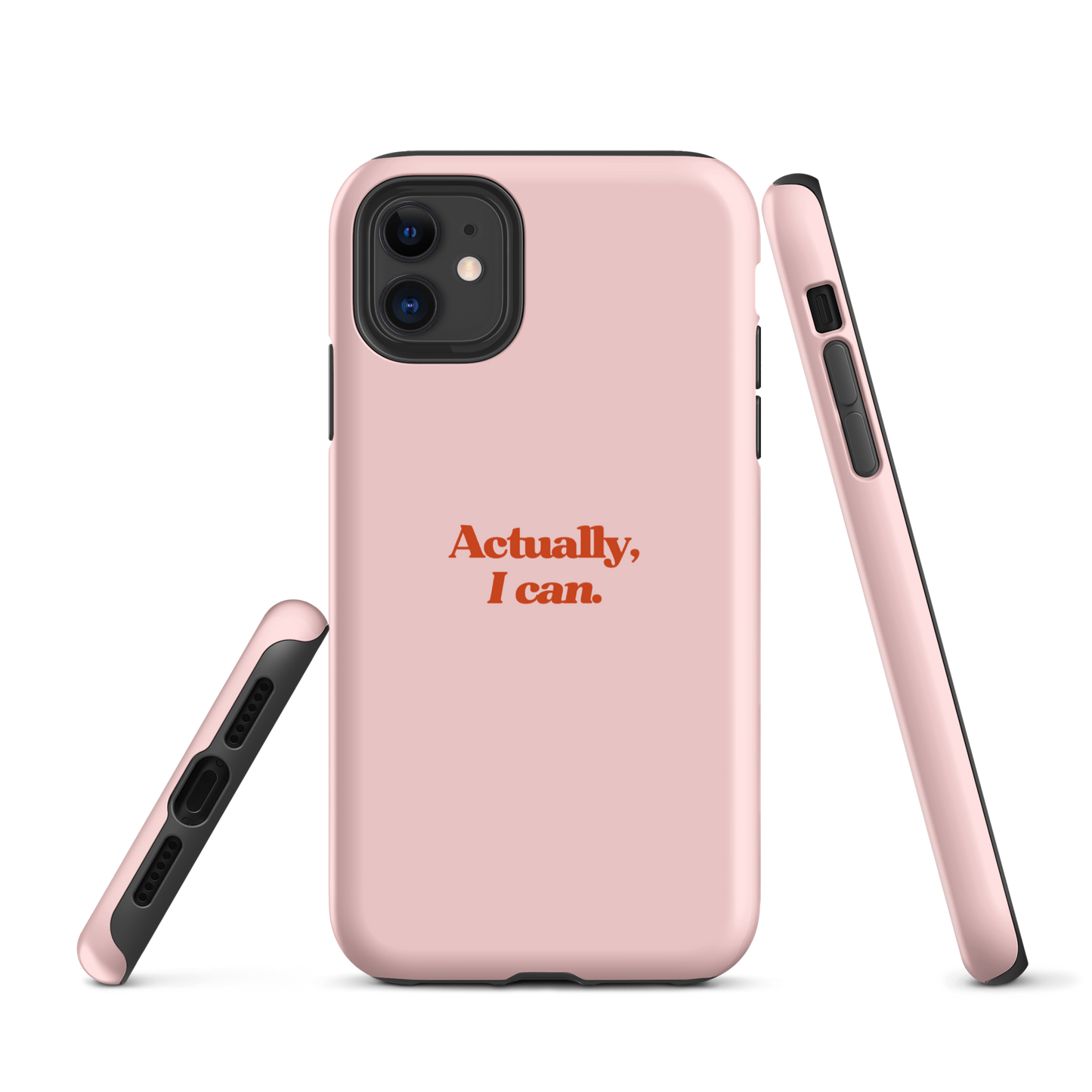 Actually I Can Tough Case for iPhone®